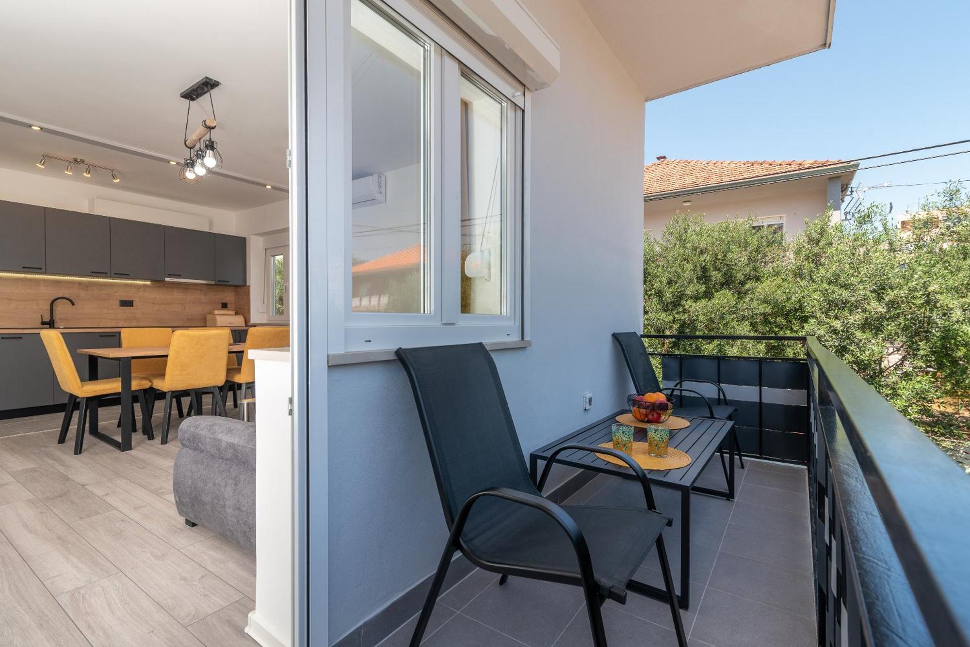 Apartman Galeb Трогир Экстерьер фото
